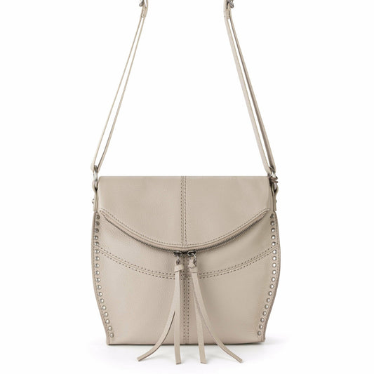Silverlake Flap Crossbody Bag in Sand Leather