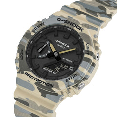 GA2100CM-5A | G-SHOCK ANALOG-DIGITAL Beige - Casio