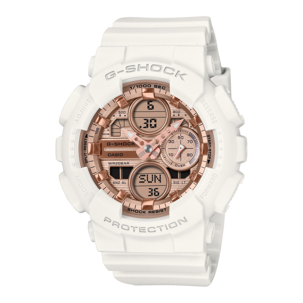 GMAS140PG-7A | G-SHOCK ANALOG-DIGITAL White - Casio