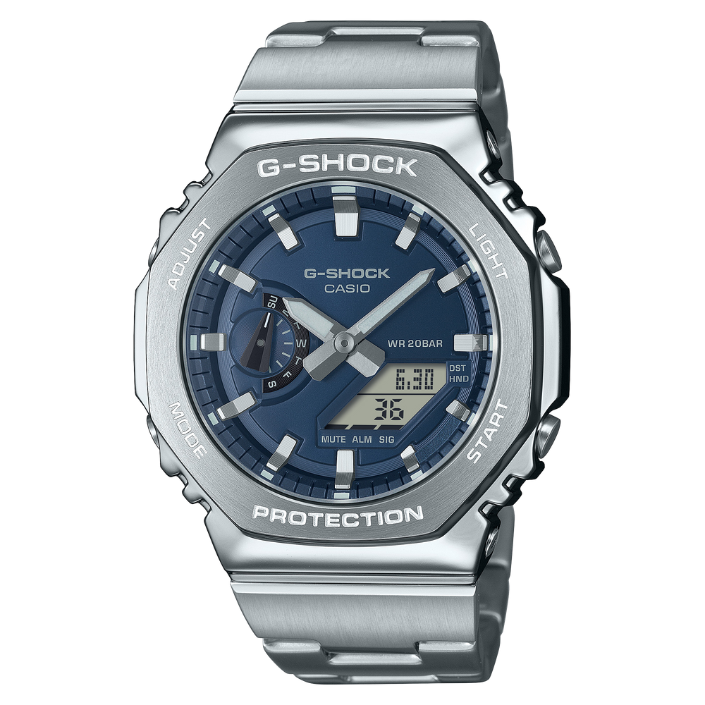 GM2110D-2B | Navy Blue Steel Watch: Metal G-SHOCK | Casio G-SHOCK - Casio