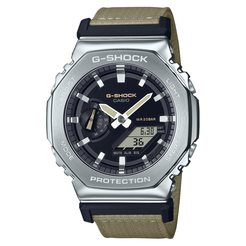 GM2100C-5A | G-SHOCK G-STEEL Silver - Casio