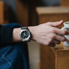 GM2100C-5A | G-SHOCK G-STEEL Silver - Casio