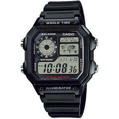 AE1200WH-1A | World Time Watch | Casio - Casio