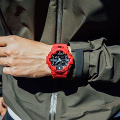 GA700-4A | Red Analog-digital Women's Watch - G-SHOCK - Casio