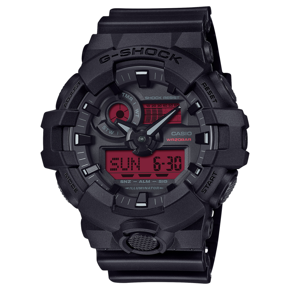 GA700BBR-1A | G-SHOCK ANALOG-DIGITAL Black - Casio