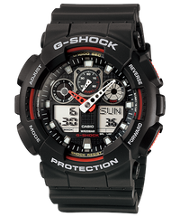 GA100-1A4 | Analog-Digital Black Men's Watch G-SHOCK - Casio