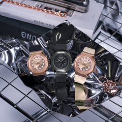 GMS2110PG-4A | G-SHOCK ANALOG-DIGITAL Pink gold - Casio