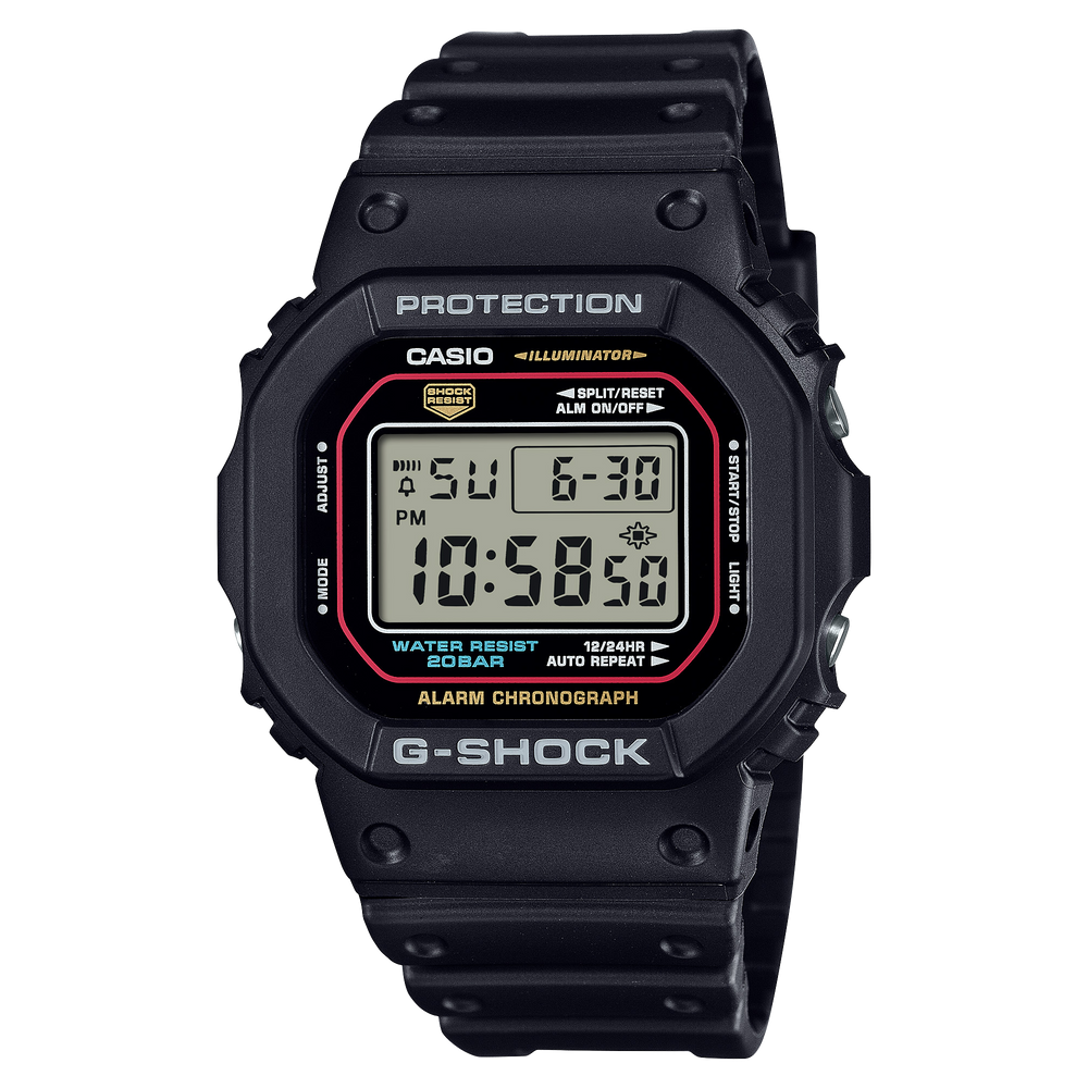 DW5600RL-1 | G-SHOCK DIGITAL Black - Casio