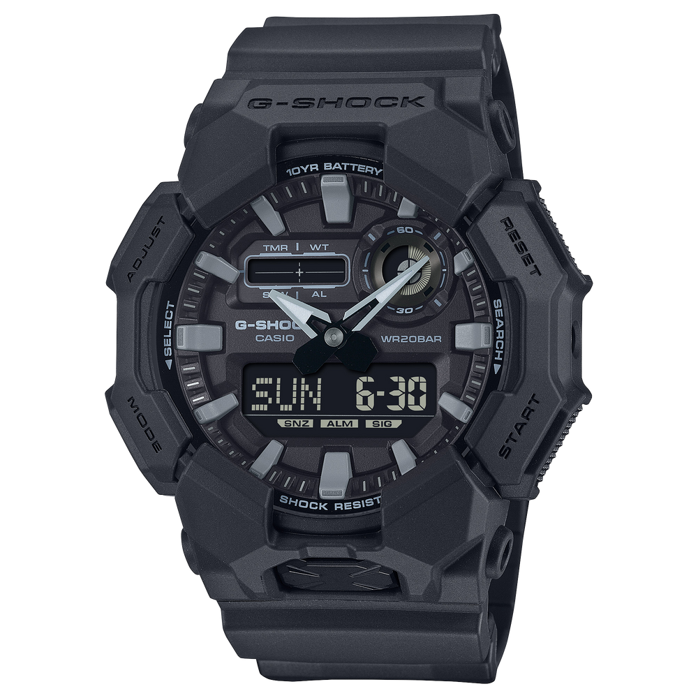 GA010-1A1 | G-SHOCK ANALOG-DIGITAL Black - Casio