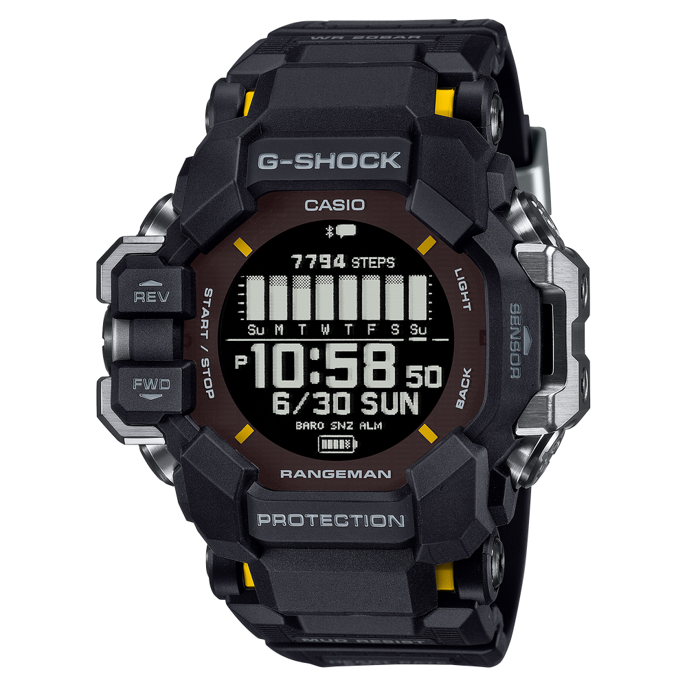 GPRH1000-1 | Black Master of G Rangeman GPS Watch | Casio G-SHOCK - Casio