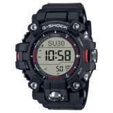 GW9500-1 | G-SHOCK Bold Black & Red Triple-Sensor Watch - Casio