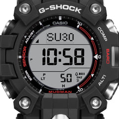 GW9500-1 | G-SHOCK Bold Black & Red Triple-Sensor Watch - Casio