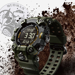GW9500-3 | G-SHOCK Dark Green + Black Master of G Mudman Watch - Casio