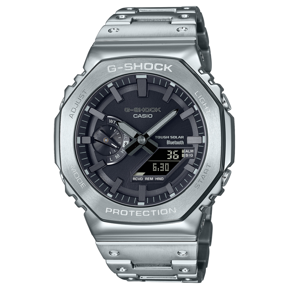 GMB2100D-1A | Silver Full-Metal Watch | Casio G-SHOCK - Casio