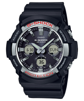 GAS100-1A | Silver Analog-Digital Men's Tough Solar Watch - G-SHOCK - Casio