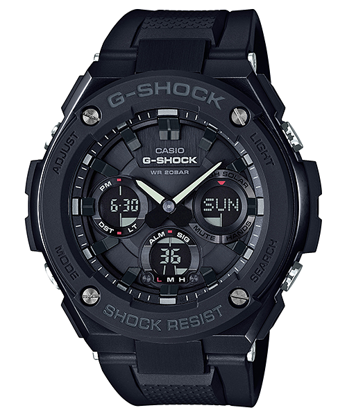 GSTS100G-1B | Black Steel Men's Watch G-SHOCK - Casio