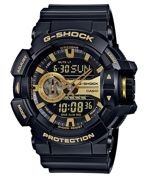 GA400GB-1A9 | Analog-Digital Black Men's Watch G-SHOCK - Casio