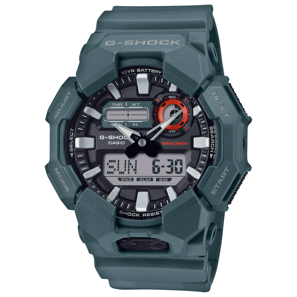 GA010-2A | G-SHOCK ANALOG-DIGITAL Blue, Light blue - Casio