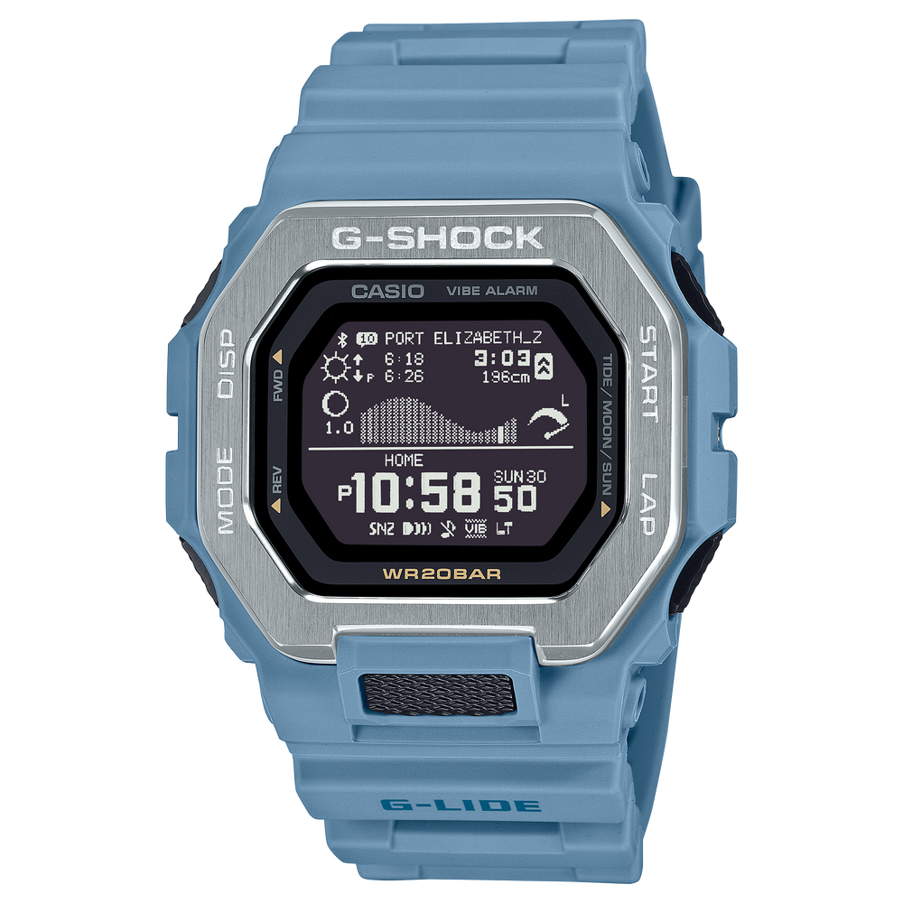 GBX100-2A | G-SHOCK G-LIDE Silver - Casio