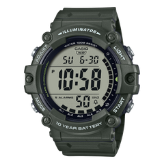 AE1500WHX-3AV | Illuminator Dark Basil Green Watch - Casio