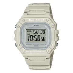 W218HC-8AV | Beige Digital Women's Watch - Casio