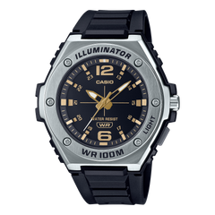 MWA100H-1A2V | Silver And Black Analog Men's Watch - Casio