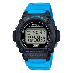 W219H-2A2V | Black Digital Men's Watch - Casio