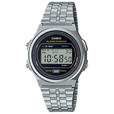 A171WE-1A | Vintage Silver Metal Watch - Casio