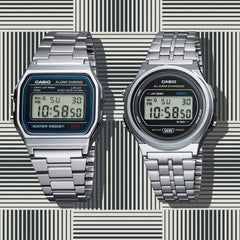 A171WE-1A | Vintage Silver Metal Watch - Casio