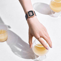 LW204-1A | Black and Rose Gold Digital Watch - Casio