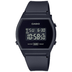 LW204-1B | All Black Digital Watch - Casio