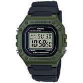 W218H-3AV | Green Digital Watch - Casio