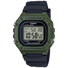 W218H-3AV | Green Digital Watch - Casio