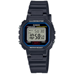 LA20WH-1C | Black with Blue Digital Watch - Casio