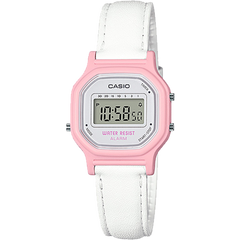 LA11WL-4A | White and Pink Digital Watch - Casio