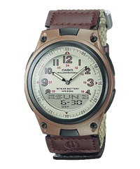 AW80V-5BV | Analog-Digital Brown Watch - Casio