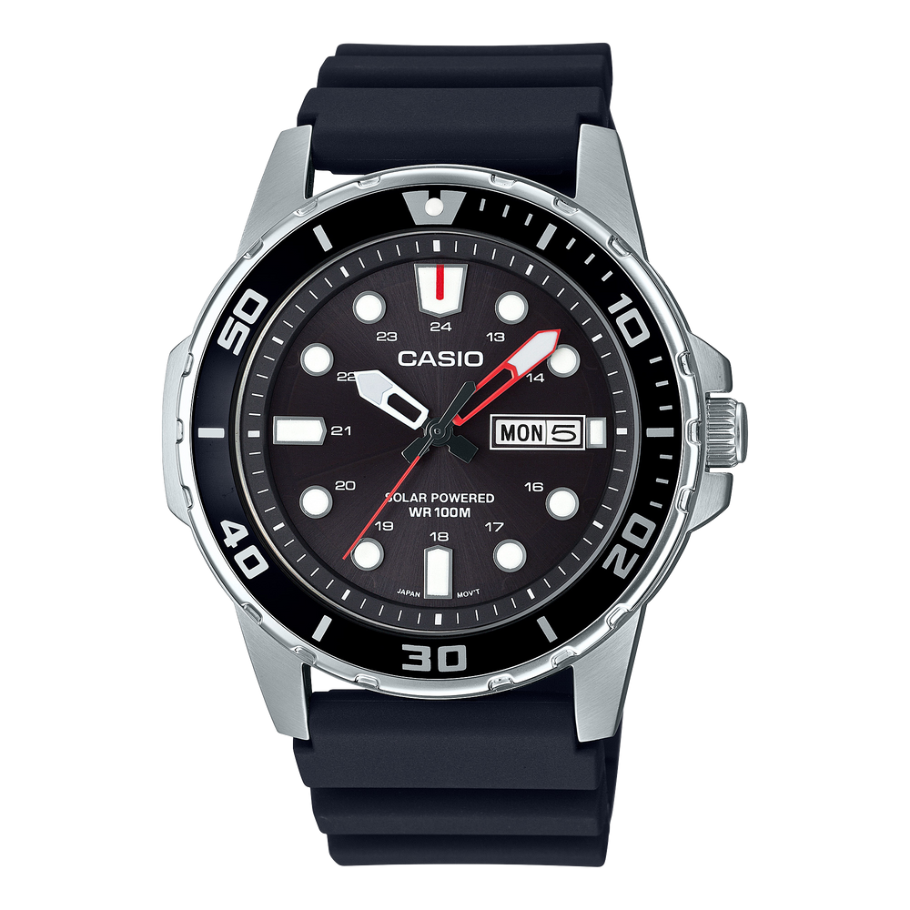 MTPS110-1AV | Black Analog Men's Watch - Casio