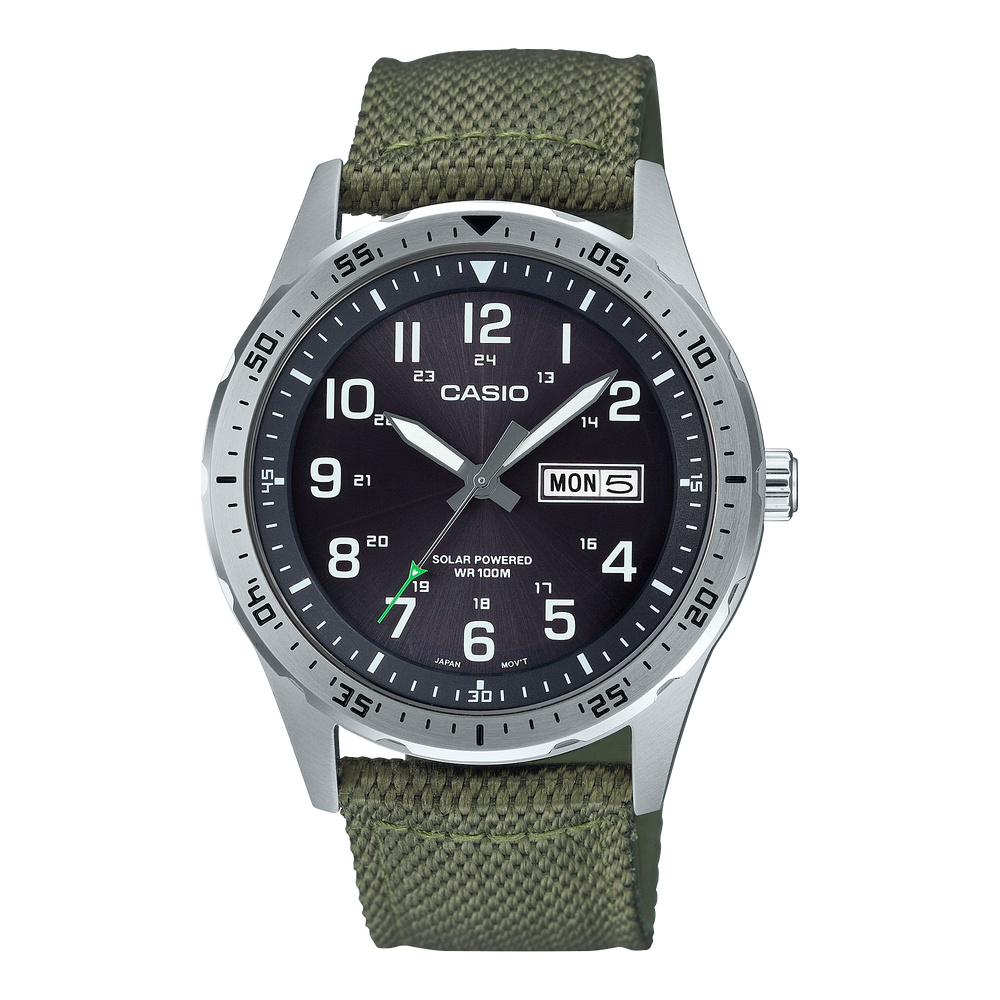 MTPS120L-3AV | Silver Analog Watch - Casio