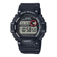 TRT110H-1AV | Black Digital Men's Watch - Casio