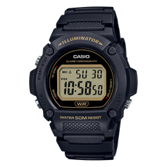W219H-1A2V | Black Digital Men's Watch - Casio