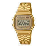 A158WETG-9AVT | Vintage All Gold Metal Watch - Casio