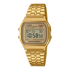 A158WETG-9AVT | Vintage All Gold Metal Watch - Casio