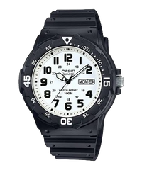 MRW200H-7BV | Black and White Analog Men's Watch - Casio
