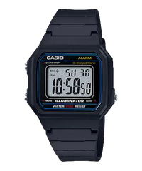 W217H-1AV | Black Digital Men's Casual Classic Watch - Casio