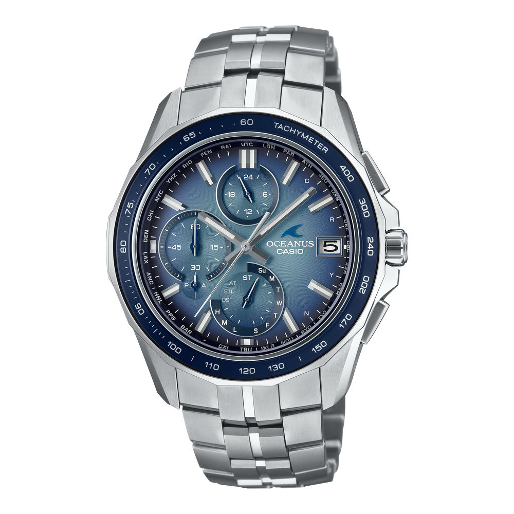 OCWS7000RA2A | OCEANUS Manta Blue, Light blue - Casio