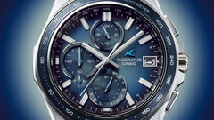 OCWS7000RA2A | OCEANUS Manta Blue, Light blue - Casio