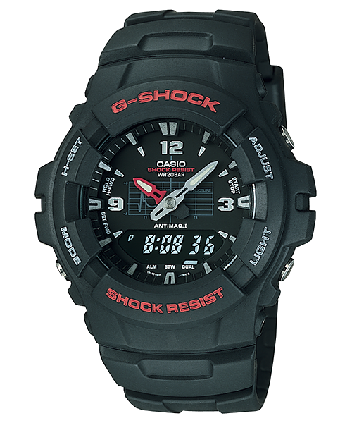 G100-1BV | Black Analog-digital Watch - G-SHOCK - Casio