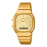 AQ240EG-9A | Gold Casio Vintage Watch - Casio