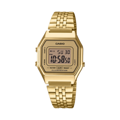 LA680WGA-9VT | Gold Metal Vintage Watch - Casio