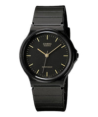 MQ24-1E | All Black Men's Analog Water Resistant Watch - Casio